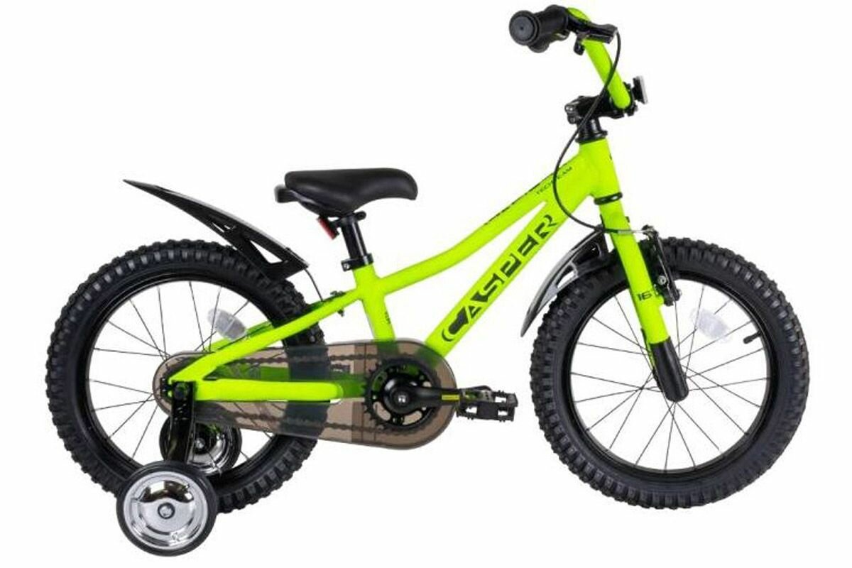 Велосипед TechTeam Casper 20 (2023) one size зеленый