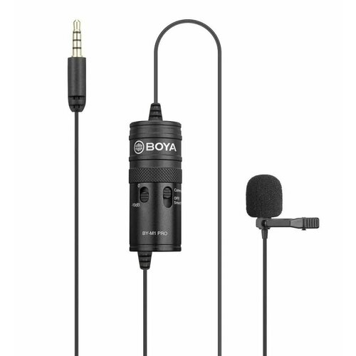 Петличный проводной микрофон для пк, телефона и камеры AUX