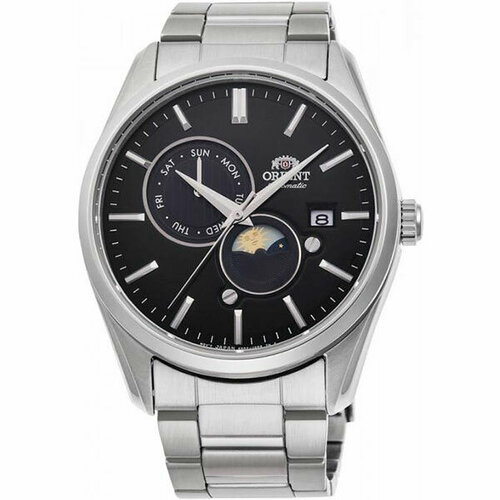 Наручные часы ORIENT Classic RA-AK0307B10B, серебряный, черный