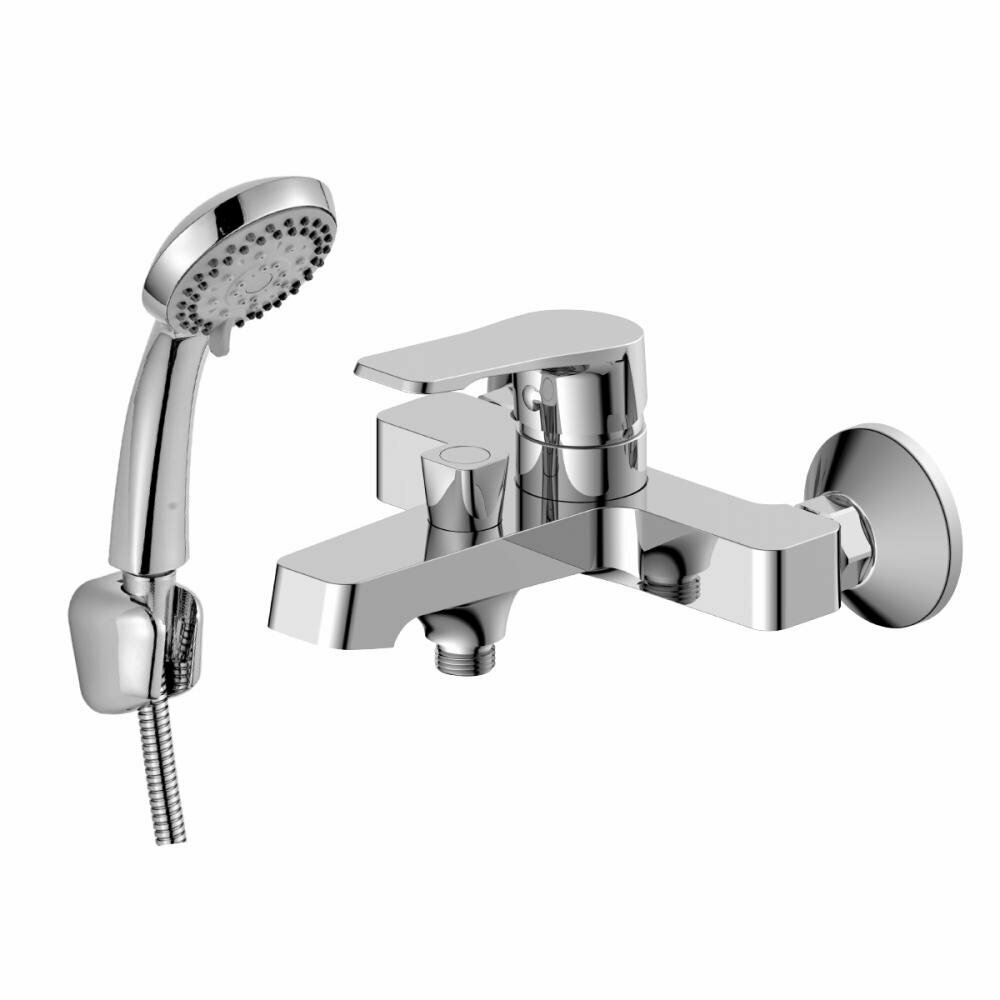 Смеситель для ванны с душем Decoroom DR23 DR23036 одноручный с коротким изливом - фото №1