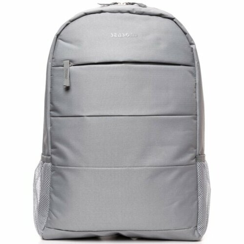 Рюкзак для ноутбука Seasons 15,6 дюйма универсальный MSP014, серый рюкзак для ноутбука seasons 15 6 дюйма антивандальный msp3010 серый