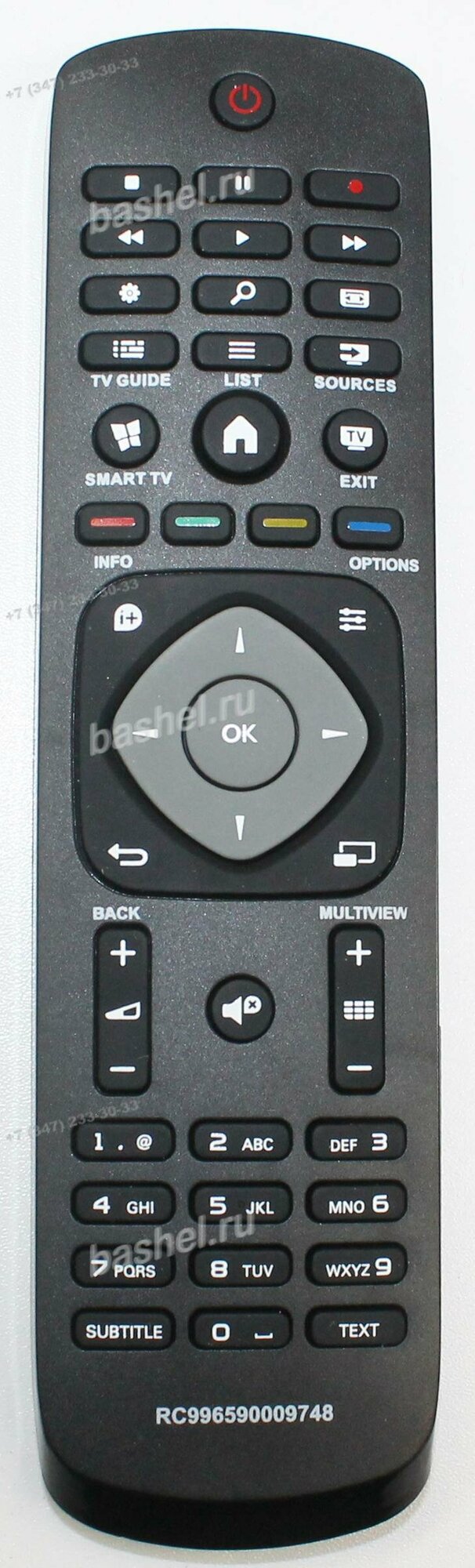 Philips 398GR8BDXNEPHH 996590009748 LCD TV Delly TV, Пульт ДУ электротовар