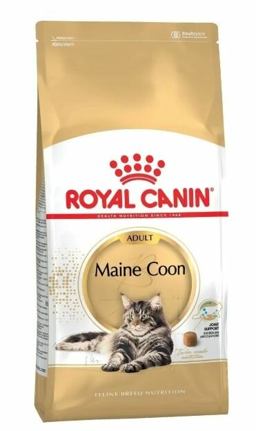 Сухой корм Royal Canin Maine Coon Adult для кошек породы мейн-кун,4 кг