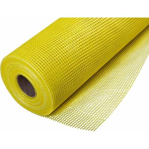 Сетка фасадная BAUPROFFE ячейка 5х5мм 1х50м желтая 145грм2 3490₽