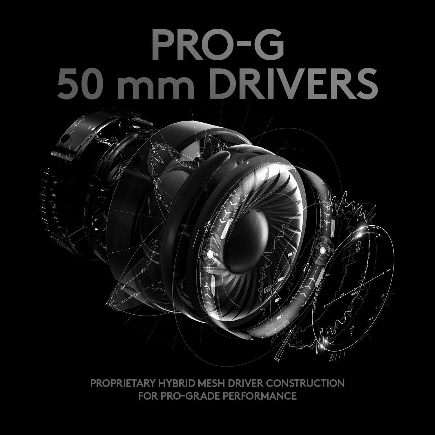 Наушники Logitech G Pro X Wired, проводные, с микрофоном, игровой дизайн, отличное качество [981-000817] — фото 1