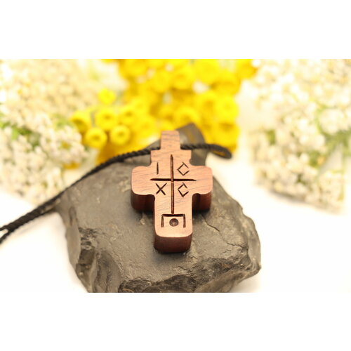 Крестик МИСТОРИИ, коричневый