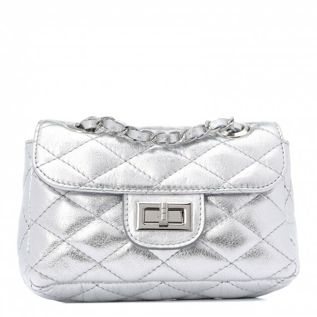 фото Сумка через плечо Diva`s Bag 2924-VALENTINA P. серебряный