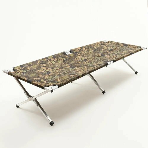 Раскладушка туристическая Vitfishing 190 см, складная с чехлом