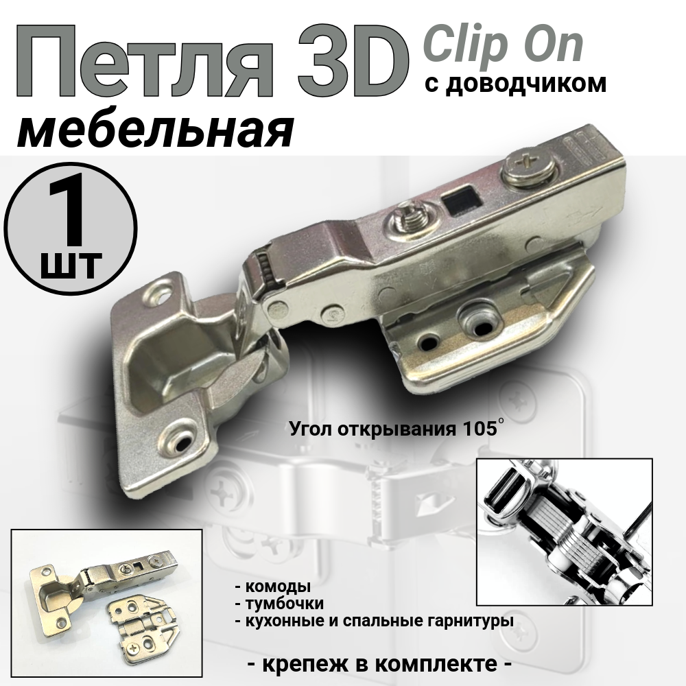 Петля мебельная...