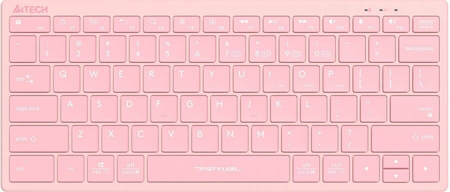 Клавиатура A4Tech FBX51C Pink
