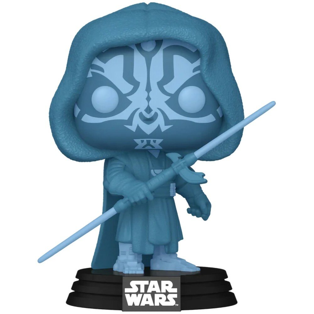 Фигурка Funko POP! головотряс Star Wars: Dark Side Darth Maul (Hologram) (Glows in the Dark) (Exc) 82771