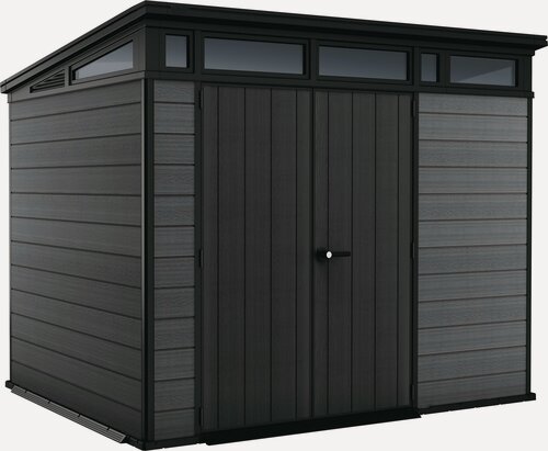 Изображение товара Хозяйственный блок Keter Cortina 9*7, пластик, серый, 9х7х2.66 м
