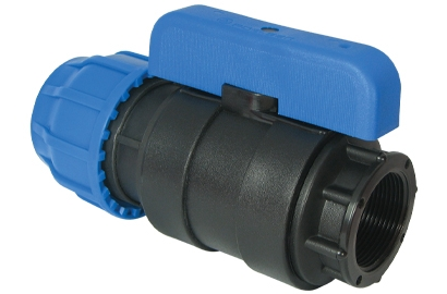 Кран шаровой ПНД муфта/внутренняя резьба 25х3/4