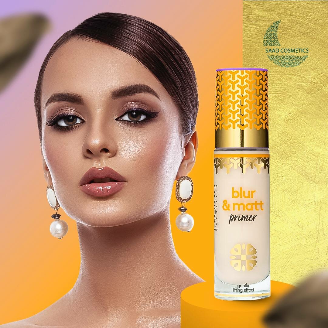 База под макияж Ingrid Cosmetics Blur & Matt, для лица, кремовая, 30 мл