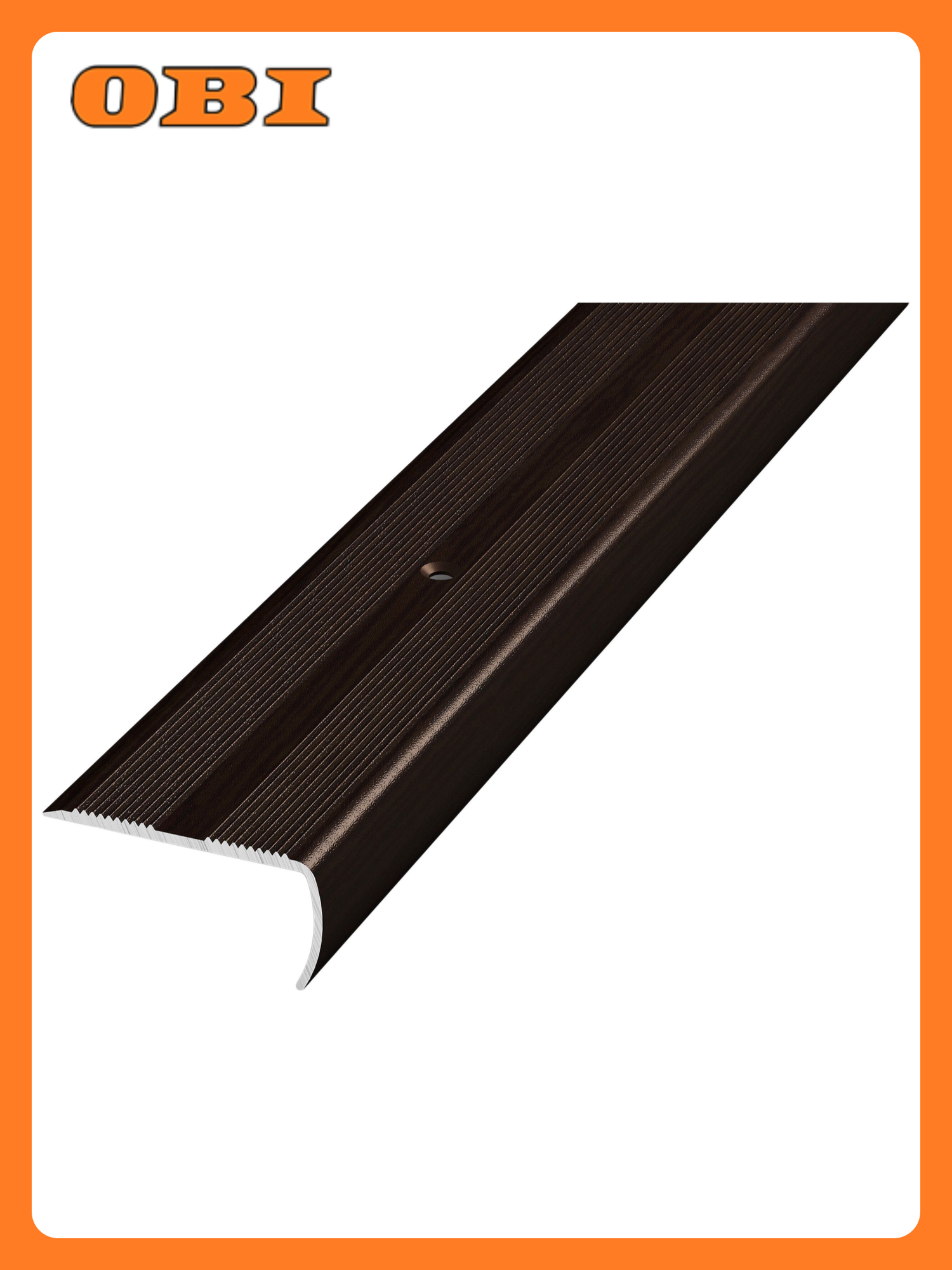 Уголок лука ПУ 06 1800.095 дуб венге алюминий 1800х40 мм