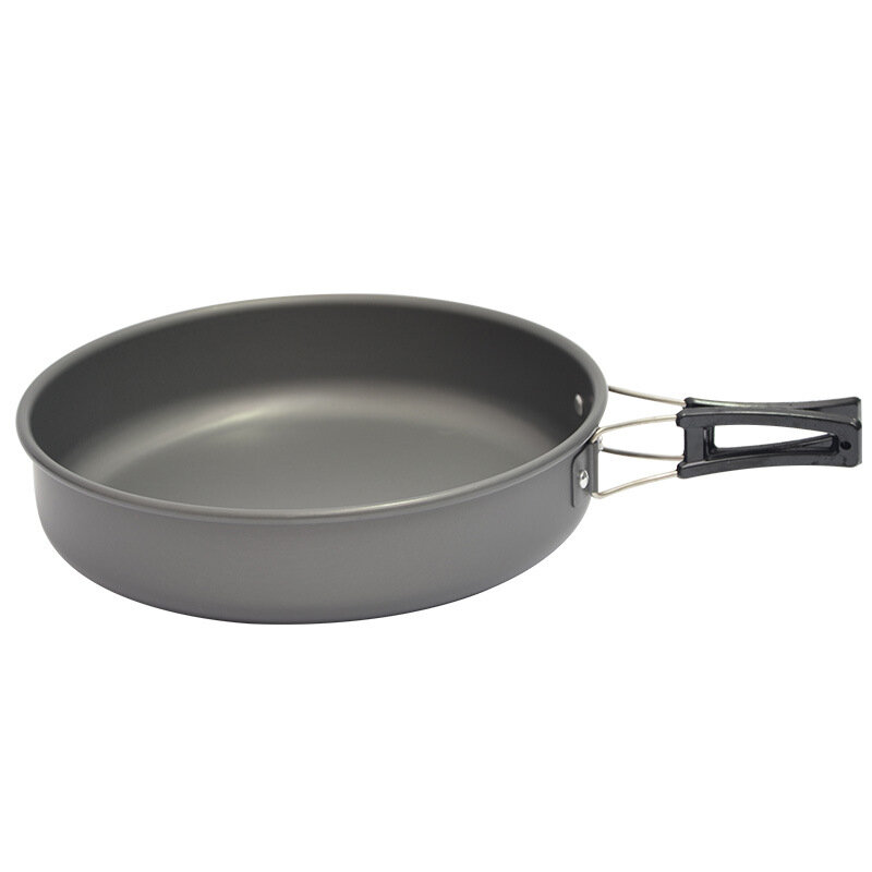 Наружная портативная сковорода для 2-3 человек маленькая сковорода Кемпинг Пикник Кухонная утварь очаг горшок