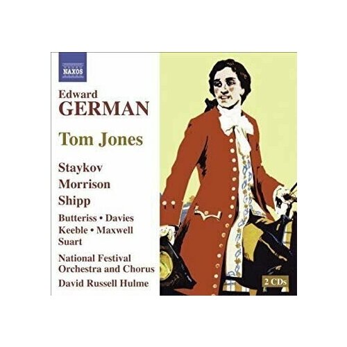 German - Tom Jones-Operetta Naxos CD Deu ( Компакт-диск 2шт) Edward v a impressions for saxophone and orchestra theodorakis skalkottas alexiadis naxos cd deu компакт диск 1шт theodorakis