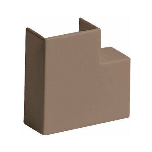Поворот на 90 град. для кабель-канала 16*16 коричневый
