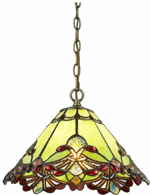 Подвесной светильник Velante 863-826-01 (Италия), люстра бронзового цвета, 1*E27, 40 Ватт