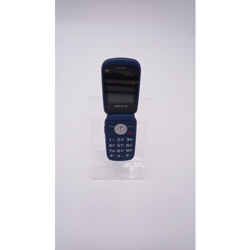 Кнопочный телефон Maxvi E6 Синий Кат: С