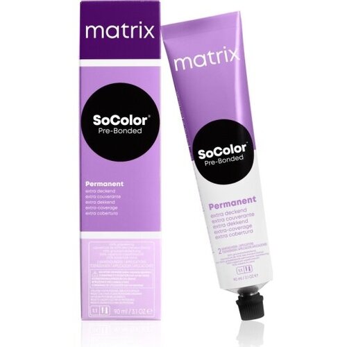 Краска для седых волос Matrix Cosmetics Matrix SoColor Extra Coverage, 506RB темный блонд красно-коричневый