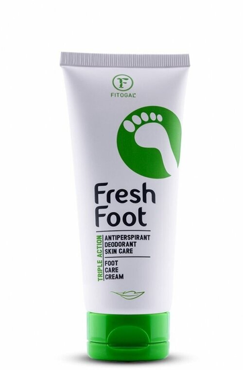 Кремовый дезодорант-антиперспирант для ног DCP FITOGAL FRESH FOOT, 100 мл