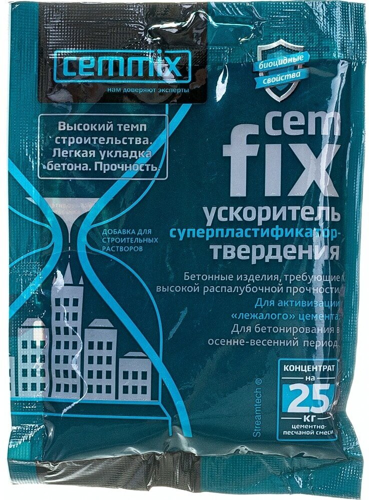 Ускоритель твердения CEMMIX CemFix