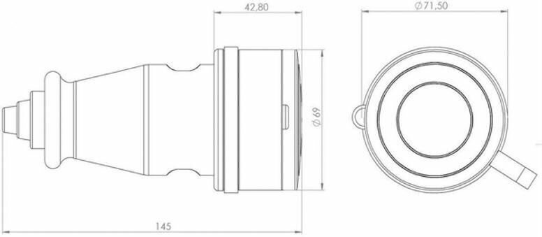 Розетка переносная влагозащ. с крышкой 3P+PE 32А IP44 каучук Rexant 111-012 - фотография № 10