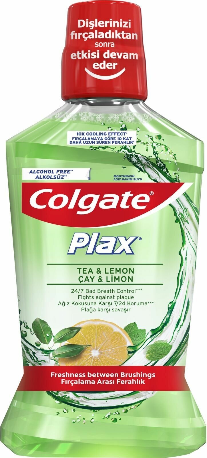 Ополаскиватель полости рта Colgate PLAX Свежесть Чая антибактериальный, 500 мл, 2 шт в наборе