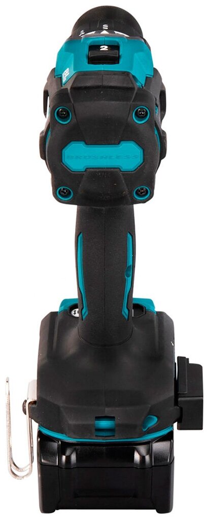 Аккумуляторная дрель-шуруповерт Makita DF001GD201 XGT BL 140/68Нм 2*2,5Ач - фото №4