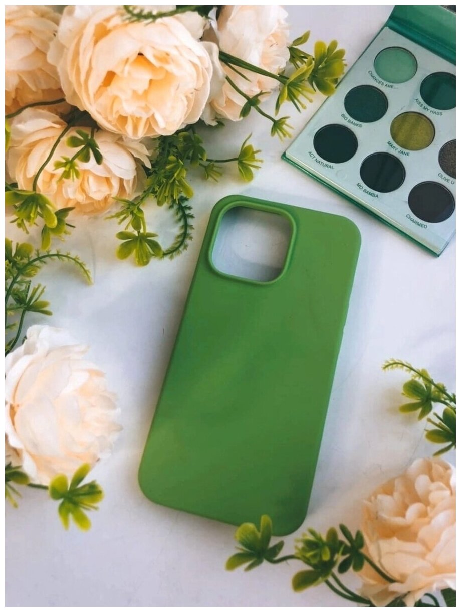 Silicone case для iPhone накладка iPhone 13 айфон 13