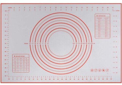 Коврик для выпечки с разметкой Мультидом VL80-375, 42х27см