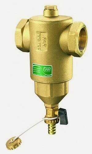 Изображение товара Грязеуловитель Far 1 1/2", сливн. кран, отверст.1/2"