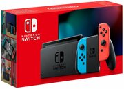 Игровая консоль Nintendo Switch (неоновый синий/неоновый красный)