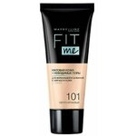 MAYBELLINE NY Тональный крем Fit Me! 101 светло-кремовый 0 - изображение