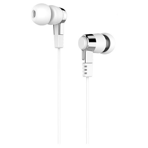 Проводные наушники Hoco M52, white bluetooth наушники вкладыши с микрофоном hoco es21 wonderful sports white беспроводная мобильная гарнитура белые