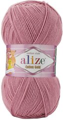 Пряжа Alize Cotton Gold пыльная роза (676), 55%хлопок/45%акрил, 330м, 100г, 1шт