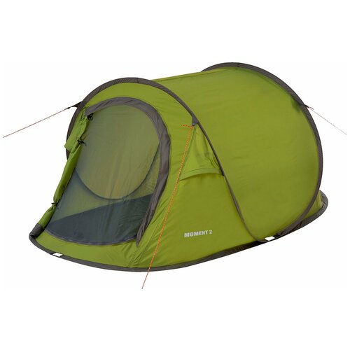 Палатка двухместная JUNGLE CAMP Moment Plus 2, цвет: зеленый палатка jungle camp vermont 2 зеленый 70824
