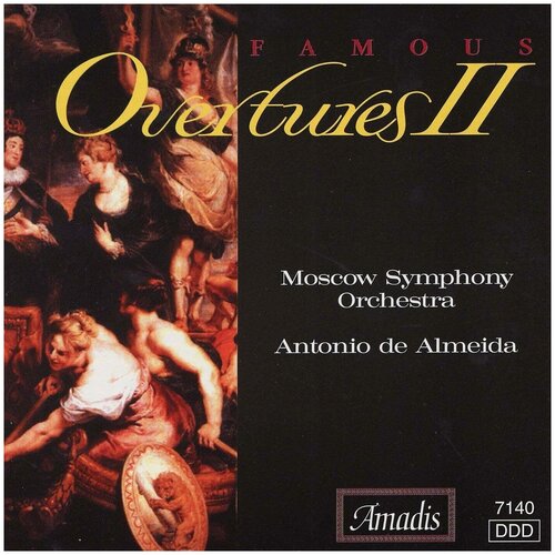 V/A Famous Overtures V.2. Wagner Berlioz Rossini Dvorak Mascagni- Amadis CD Чехия ( Компакт-диск 1шт)