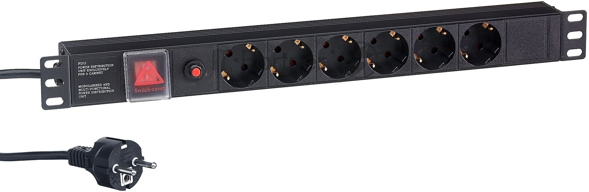 Блок розеток Exegate PDU-19H606 6 розеток 2 м - фото №8