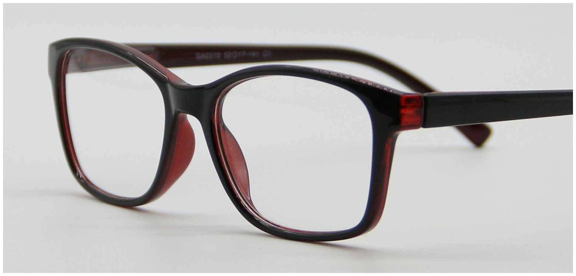 Готовые очки для зрения Marcello GA0315 C1 с диоптриями -3 /Очки женские корректирующие/Флексовое крепление дужек/Футляр в комплекте