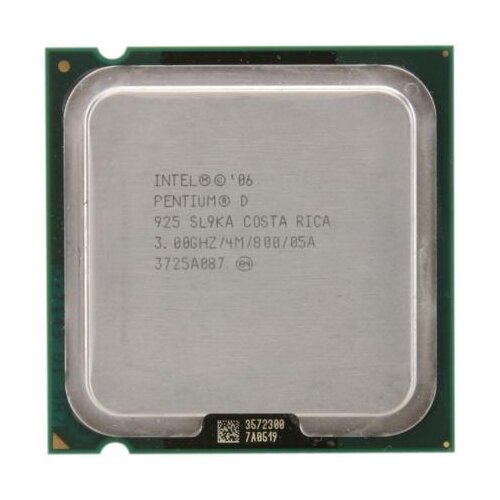 Процессор Intel Pentium D 925 Presler LGA775, 2 x 3000 МГц, HP