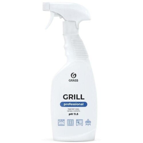 Промышленная химия Grass Grill Professional, 600мл, для чистки грилей и духовых шкафов, 8шт.