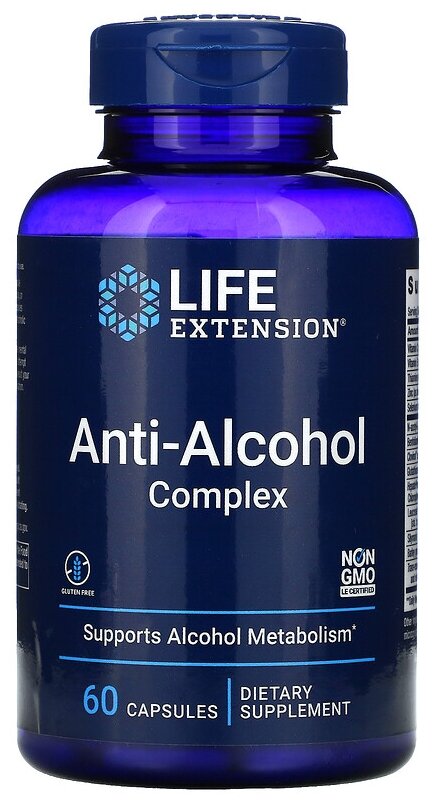 Капсулы Life Extension Anti-Alcohol Complex