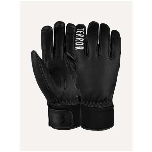 Перчатки TERROR LEATHER Gloves White, Размер M, Цвет Белый