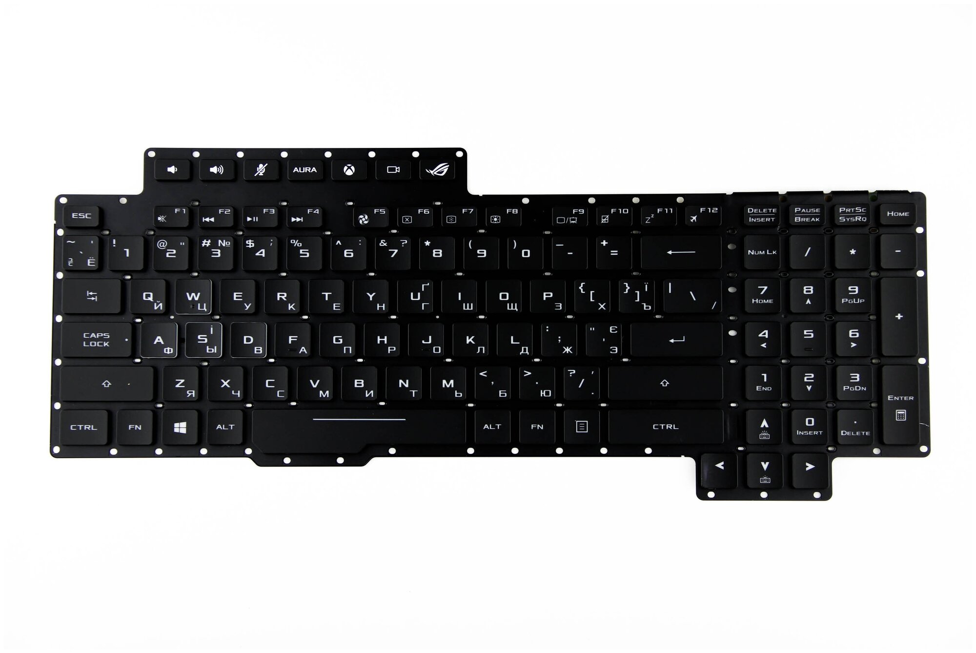 Клавиатура для Asus G703GS G703VI с подсветкой p/n: V170562C, 0KN1-2L2UA21