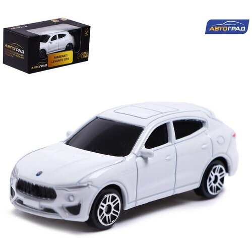 Машина металлическая MASERATI LEVANTE GTS, 1:64, цвет белый машина металлическая maserati levante gts