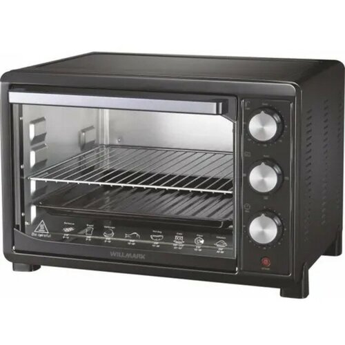 Мини-печь WILLMARK WO-392B 1500 Вт 30 л таймер до 230С чёрная 11491₽