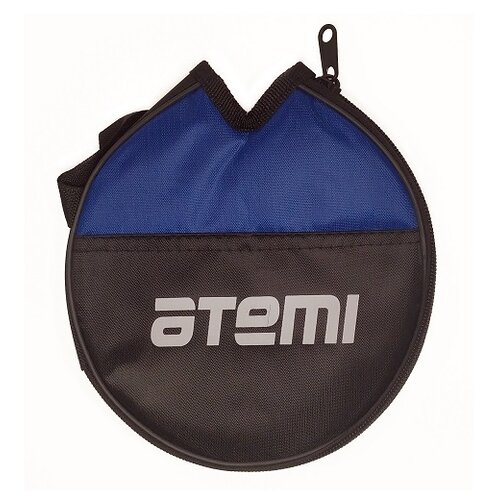 фото Чехол для ракетки для настольного тенниса atemi atc100 черный/синий