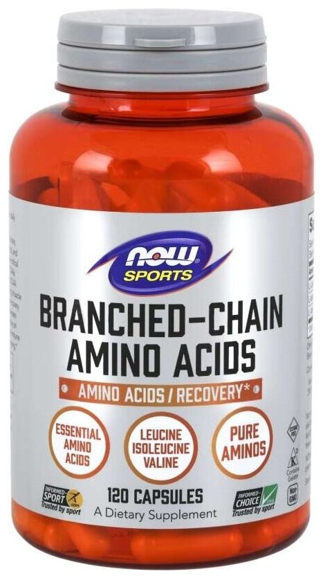 NOW BRANCH-CHAIN AMINO 120 VCAPS